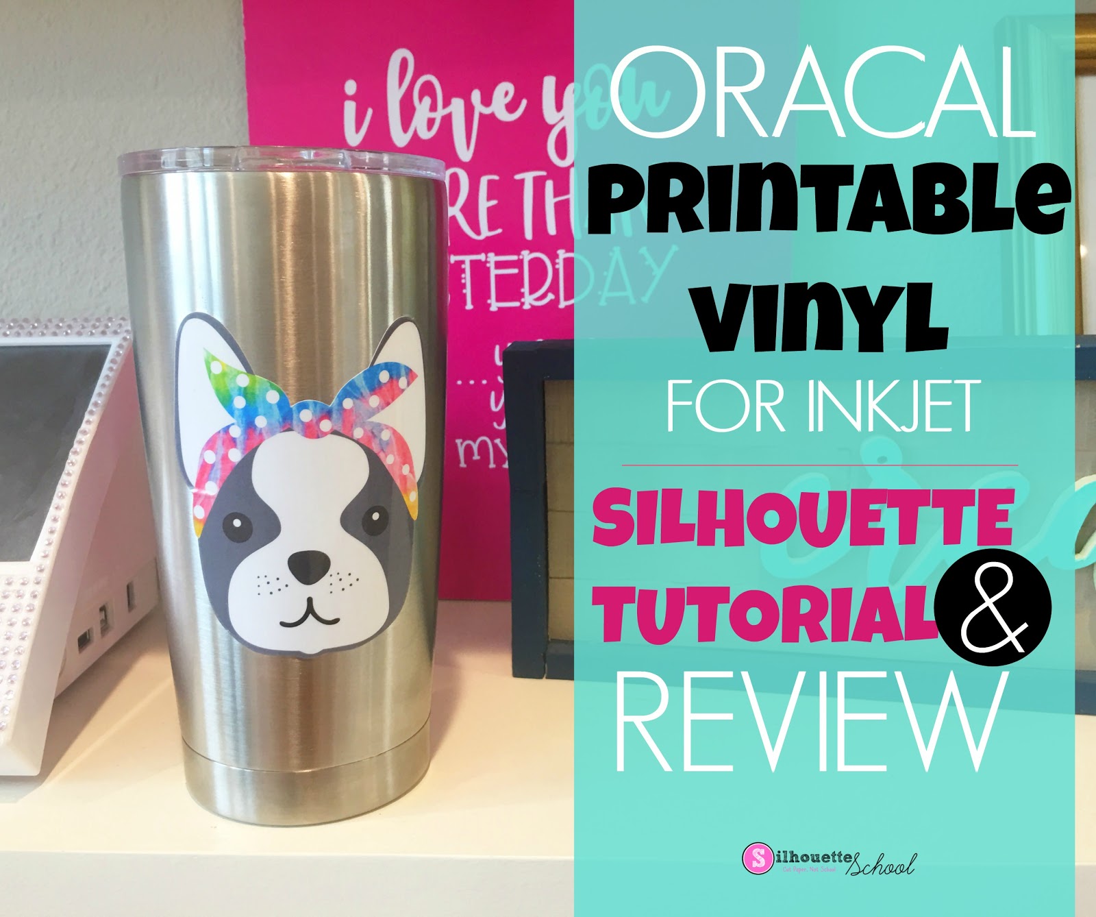 Oracal Printable Vinyl for Inkjet Printers: Review and Beginner